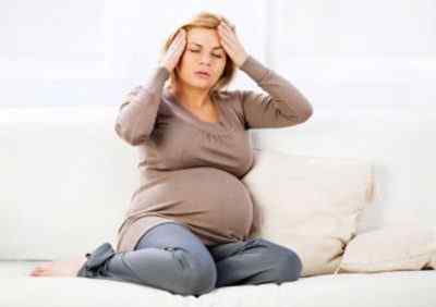 Часто ли болит голова у беременных