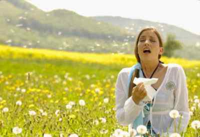 Аллергия на пыльцу и продукты питания